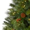 8ft. Pre-Lit Aberdeen Spruce Artificial Christmas Tree, Clear LED Lights